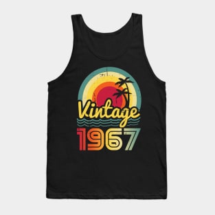 Vintage 1967 Made in 1967 56th birthday 56 years old Gift Tank Top